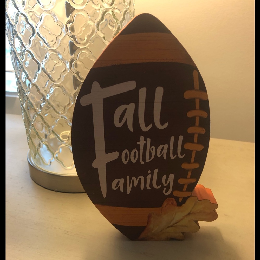 Fall Football Sign